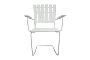 Vaxholm Karmstol Utomhus Vit - KWA - Utemöbler & utemiljö - Utestol & trädgårdsstol - Matstol & karmstol utomhus