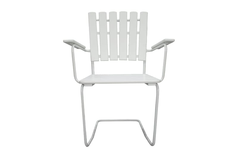 Vaxholm Karmstol Utomhus Vit - KWA - Utemöbler & utemiljö - Utestol & trädgårdsstol - Matstol & karmstol utomhus