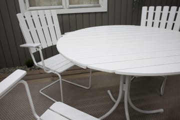 Vaxholm Karmstol Utomhus Vit - KWA - Utemöbler & utemiljö - Utestol & trädgårdsstol - Matstol & karmstol utomhus