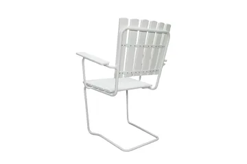 Vaxholm Karmstol Utomhus Vit - KWA - Utemöbler & utemiljö - Utestol & trädgårdsstol - Matstol & karmstol utomhus