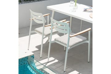 Wales Utestol Vit - Utemöbler & utemiljö - Utestol & trädgårdsstol - Matstol & karmstol utomhus