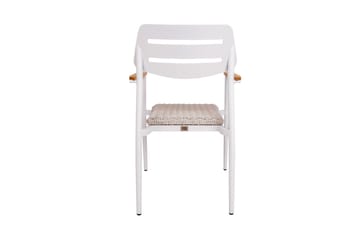 Wales Utestol Vit - Utemöbler & utemiljö - Utestol & trädgårdsstol - Matstol & karmstol utomhus