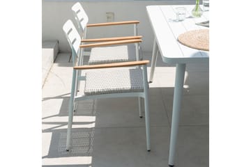 Wales Utestol Vit - Utemöbler & utemiljö - Utestol & trädgårdsstol - Matstol & karmstol utomhus