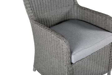 Wembley Karmstol Utomhus - Grå - Utemöbler & utemiljö - Utestol & trädgårdsstol - Matstol & karmstol utomhus