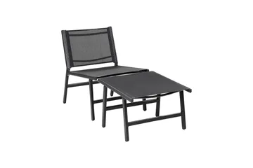 Montmagny Solstol 54x60 cm - Svart - Utemöbler & utemiljö - Utestol & trädgårdsstol - Solstol