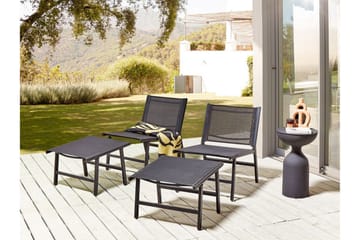 Montmagny Solstol 54x60 cm - Svart - Utemöbler & utemiljö - Utestol & trädgårdsstol - Solstol