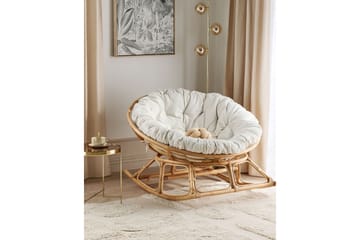 Niverville Gungstol utomhus - Natural/Beige - Utemöbler & utemiljö - Utestol & trädgårdsstol - Gungstol utomhus