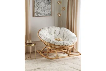 Niverville Gungstol utomhus - Natural/Beige - Utemöbler & utemiljö - Utestol & trädgårdsstol - Gungstol utomhus