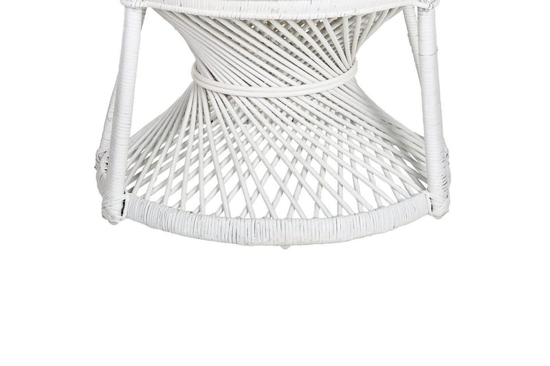 Påfågelstol Emmanuelle - Vit - Utemöbler & utemiljö - Utestol & trädgårdsstol - Utefåtölj & loungefåtölj