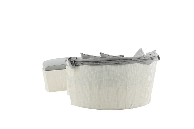 Padova Solsäng - Vit - Utemöbler & utemiljö - Loungemöbler - Solbädd