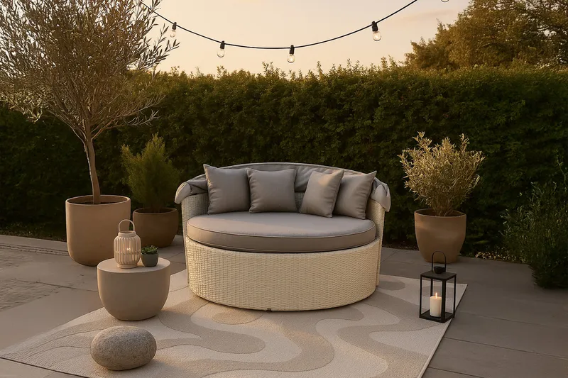 Padova Solsäng - Vit - Utemöbler & utemiljö - Loungemöbler - Solbädd