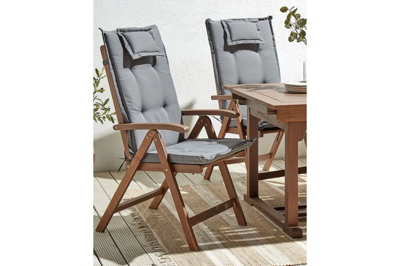 Paolo Positionsstol - Mörkbrun/Grå - Utemöbler & utemiljö - Utestol & trädgårdsstol - Positionsstol