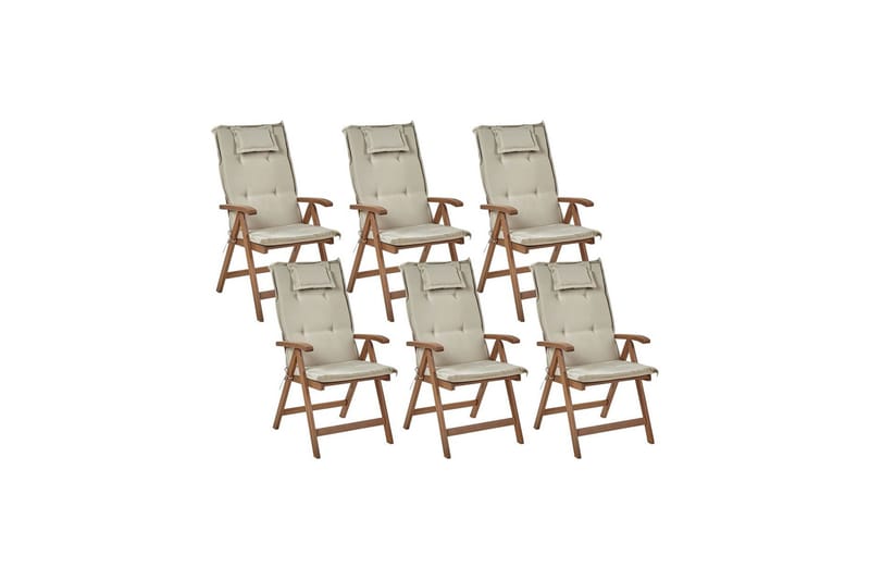 Paolo Positionsstol - Mörkbrun/Beige - Utemöbler & utemiljö - Utestol & trädgårdsstol - Positionsstol