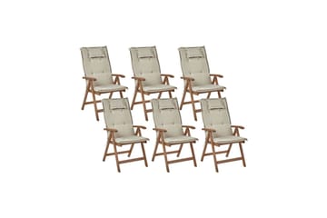 Paolo Positionsstol - Mörkbrun/Beige - Utemöbler & utemiljö - Utestol & trädgårdsstol - Positionsstol