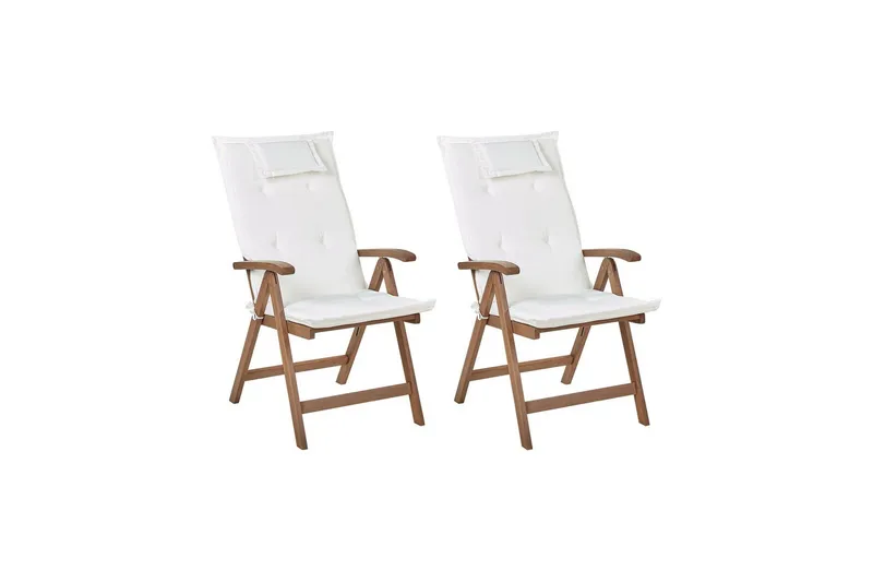 Paolo Positionsstol - Mörkbrun/Vit - Utemöbler & utemiljö - Utestol & trädgårdsstol - Positionsstol