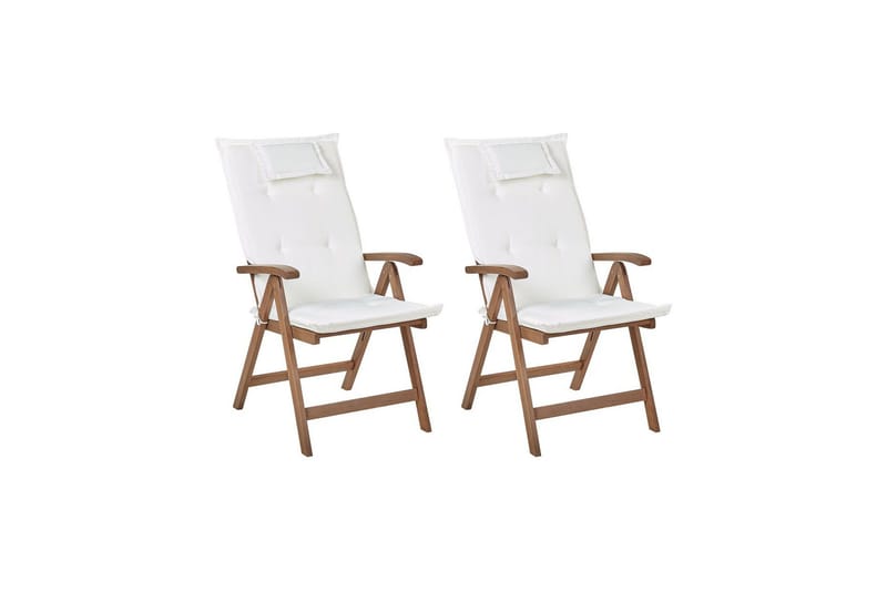 Paolo Positionsstol - Mörkbrun/Vit - Utemöbler & utemiljö - Utestol & trädgårdsstol - Positionsstol