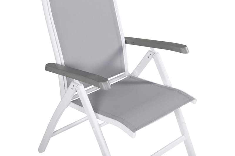 Albany Positionsstol - Grå/Vit - Utemöbler & utemiljö - Utestol & trädgårdsstol - Positionsstol