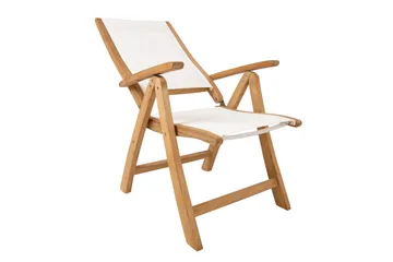 Bali Stol Vit - Utemöbler & utemiljö - Utestol & trädgårdsstol - Positionsstol