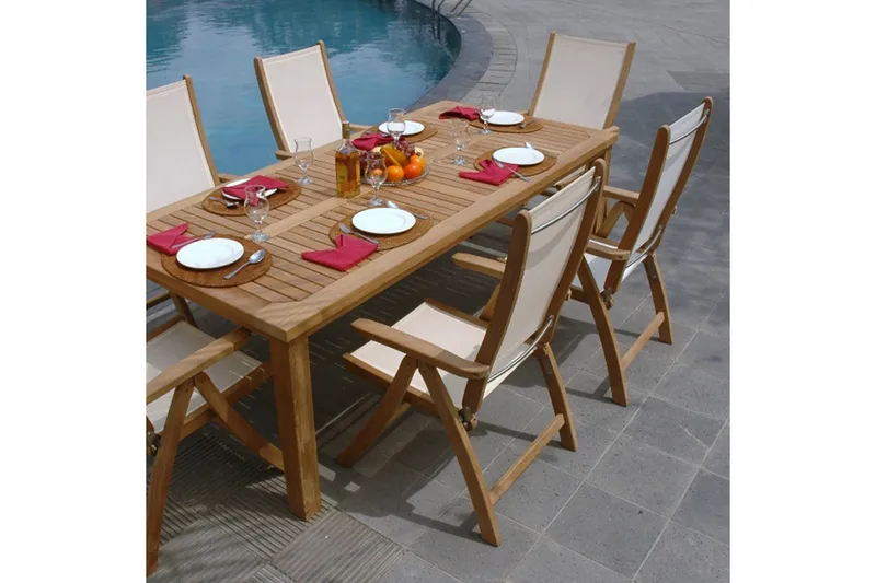 Bali Stol Vit - Utemöbler & utemiljö - Utestol & trädgårdsstol - Positionsstol