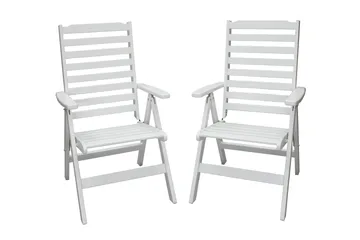 Grevie Positionsstol - Vit - Utemöbler & utemiljö - Utestol & trädgårdsstol - Positionsstol