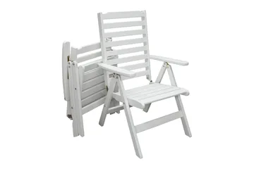 Grevie Positionsstol - Vit - Utemöbler & utemiljö - Utestol & trädgårdsstol - Positionsstol