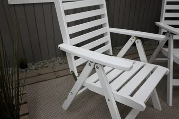 Grevie Positionsstol - Vit - Utemöbler & utemiljö - Utestol & trädgårdsstol - Positionsstol