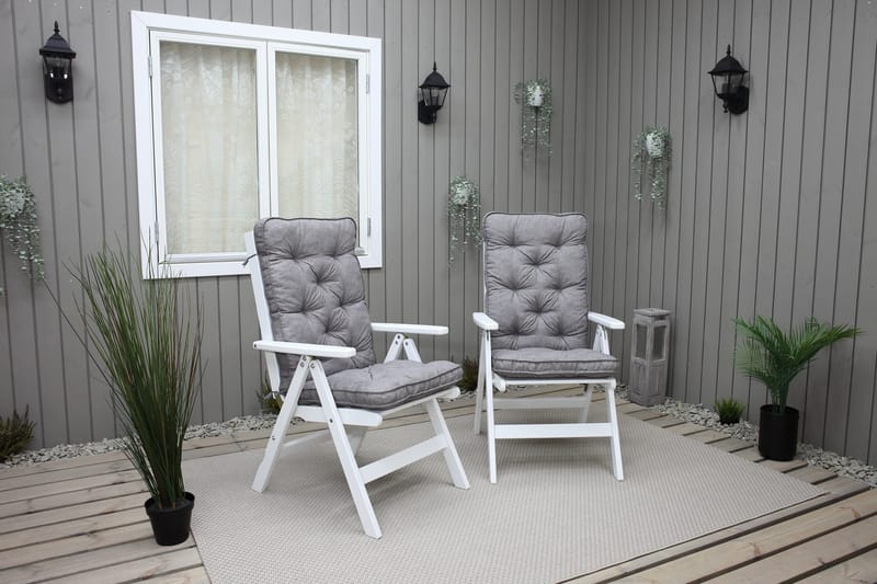 Grevie Positionsstol - Vit - Utemöbler & utemiljö - Utestol & trädgårdsstol - Positionsstol