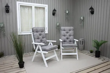 Grevie Positionsstol - Vit - Utemöbler & utemiljö - Utestol & trädgårdsstol - Positionsstol