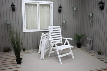 Grevie Positionsstol - Vit - Utemöbler & utemiljö - Utestol & trädgårdsstol - Positionsstol