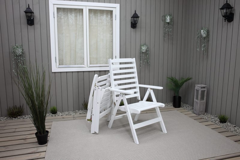 Grevie Positionsstol - Vit - Utemöbler & utemiljö - Utestol & trädgårdsstol - Positionsstol