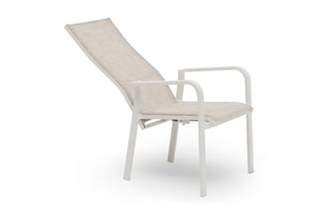 Hillerstorp Hånger Positionsstol 57x64 cm - Vit - Utemöbler & utemiljö - Utestol & trädgårdsstol - Positionsstol