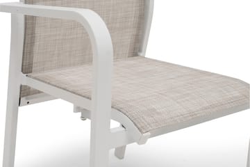 Hillerstorp Hånger Positionsstol 57x64 cm - Vit - Utemöbler & utemiljö - Utestol & trädgårdsstol - Positionsstol