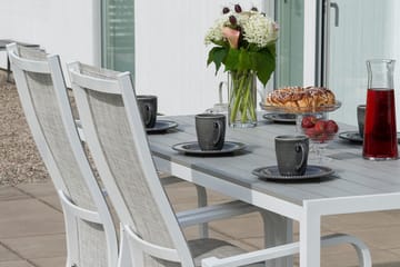 Hillerstorp Hånger Positionsstol 57x64 cm - Vit - Utemöbler & utemiljö - Utestol & trädgårdsstol - Positionsstol