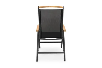 Las Vegas Positionsstol - Svart/natur - Utemöbler & utemiljö - Utestol & trädgårdsstol - Positionsstol
