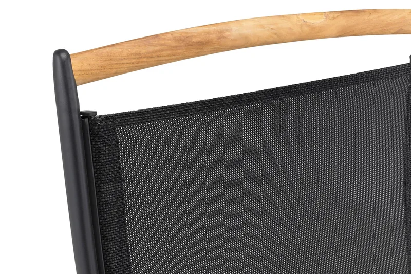 Las Vegas Positionsstol - Svart/natur - Utemöbler & utemiljö - Utestol & trädgårdsstol - Positionsstol