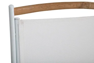 Las Vegas Positionsstol Utomhus - Vit - Utemöbler & utemiljö - Utestol & trädgårdsstol - Positionsstol