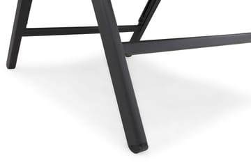 Las Vegas Positionsstol - Svart/natur - Utemöbler & utemiljö - Utestol & trädgårdsstol - Positionsstol