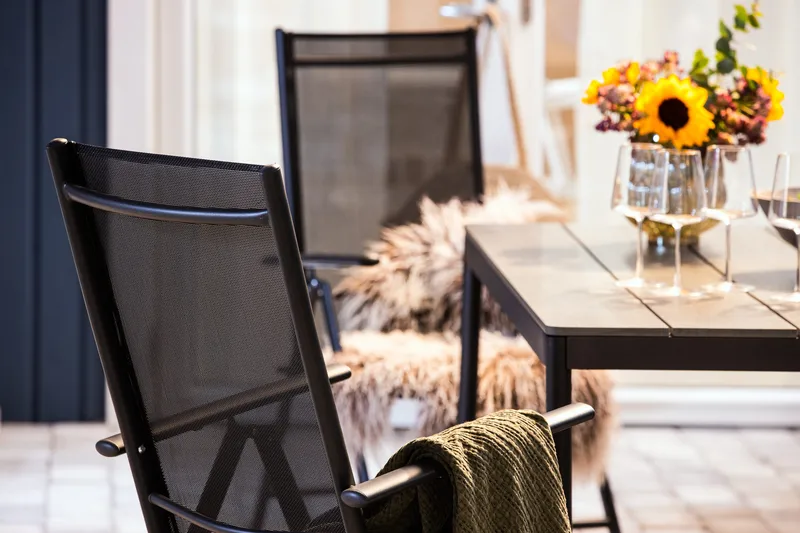 Maggie Positionsstol - Svart - Utemöbler & utemiljö - Utestol & trädgårdsstol - Positionsstol