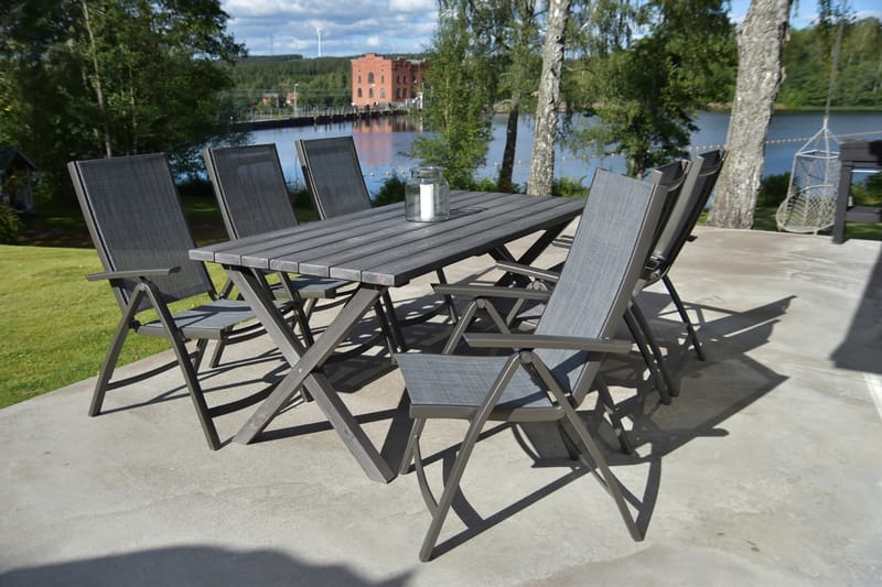 Positionsstol Solana - Grå - Utemöbler & utemiljö - Utestol & trädgårdsstol - Positionsstol