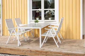 Positionsstol Venture Home Break Positionsstol Vit Vit - Utemöbler & utemiljö - Utestol & trädgårdsstol - Positionsstol