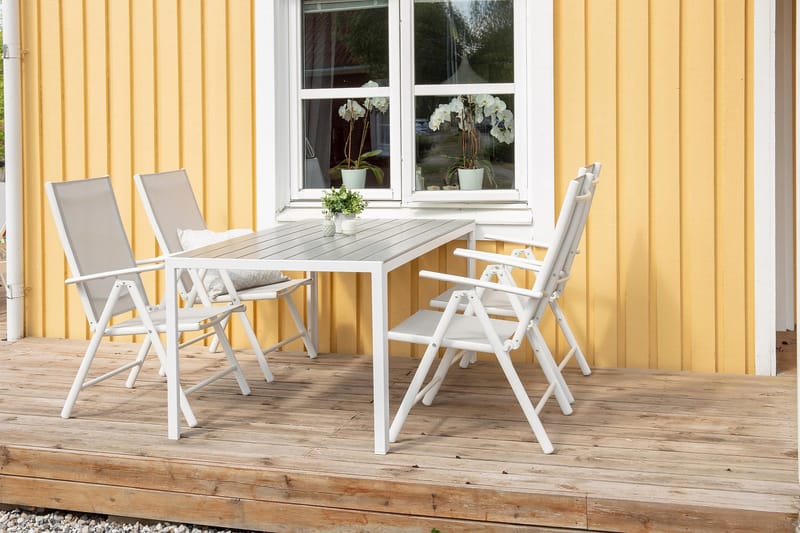 Positionsstol Venture Home Break Positionsstol Vit Vit - Utemöbler & utemiljö - Utestol & trädgårdsstol - Positionsstol