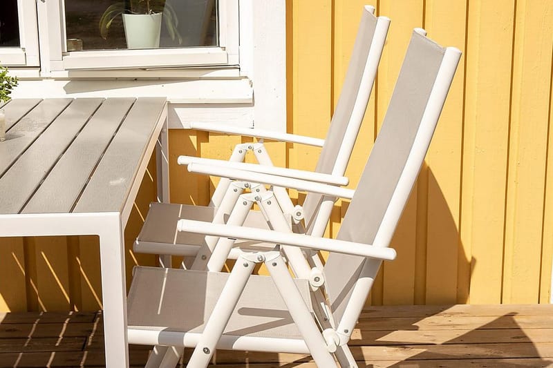 Positionsstol Venture Home Break Positionsstol Vit Vit - Utemöbler & utemiljö - Utestol & trädgårdsstol - Positionsstol