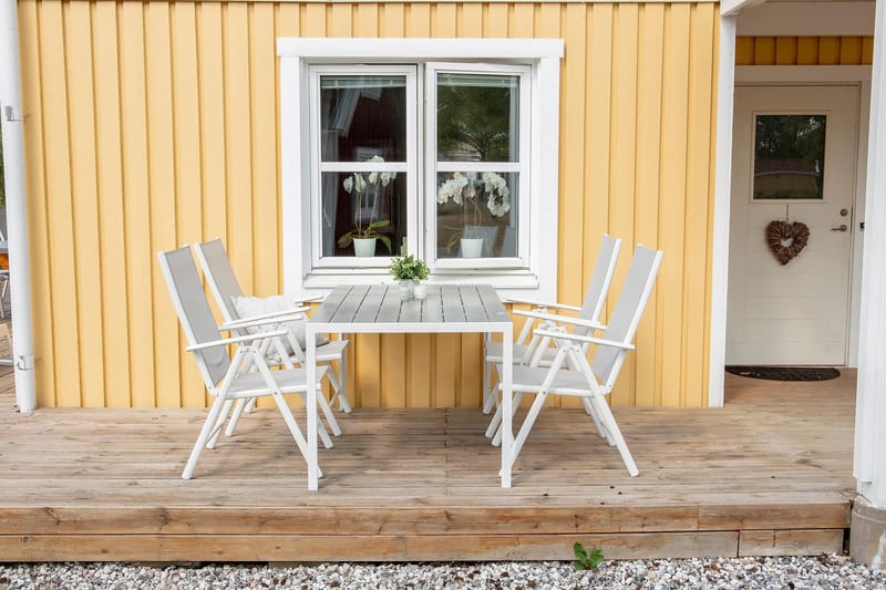 Positionsstol Venture Home Break Positionsstol Vit Vit - Utemöbler & utemiljö - Utestol & trädgårdsstol - Positionsstol