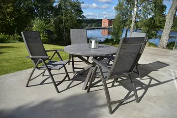 Solana Positionsstol - Grå - Utemöbler & utemiljö - Utestol & trädgårdsstol - Positionsstol