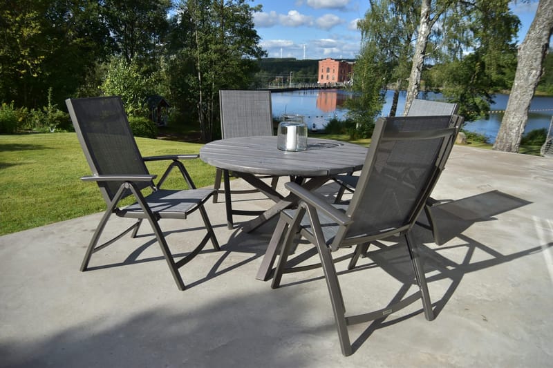 Solana Positionsstol - Grå - Utemöbler & utemiljö - Utestol & trädgårdsstol - Positionsstol