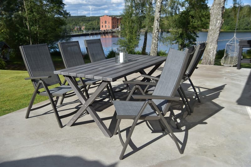 Solana Positionsstol - Grå - Utemöbler & utemiljö - Utestol & trädgårdsstol - Positionsstol