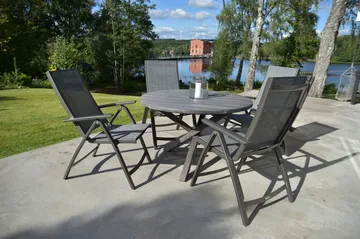 Solana Positionsstol - Grå - Utemöbler & utemiljö - Utestol & trädgårdsstol - Positionsstol