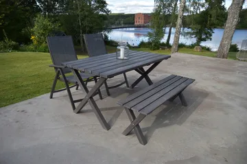 Solana Positionsstol - Grå - Utemöbler & utemiljö - Utestol & trädgårdsstol - Positionsstol