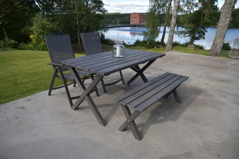 Solana Positionsstol - Grå - Utemöbler & utemiljö - Utestol & trädgårdsstol - Positionsstol