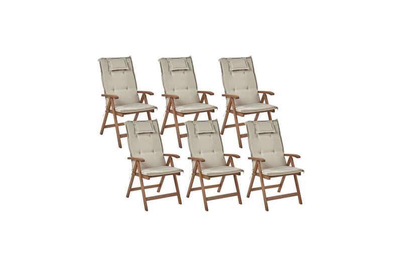 Positionsstol Paolo - Mörkbrun/Beige - Utemöbler & utemiljö - Utestol & trädgårdsstol - Positionsstol